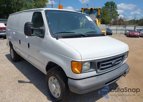 2007 Ford E-250 Commercial/Recreational z USA, uszkodzony, nr VIN 1FTNE24W07DB07666